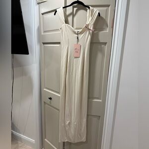 Oh Polly Ivory Maxi Dress